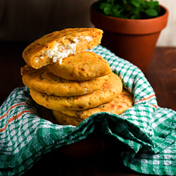 Spicy Cheese Pupusas