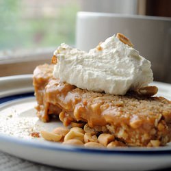 Salted Peanut Butter Coffee Cake