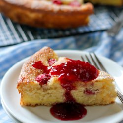 Lemon-Raspberry Coffeecake