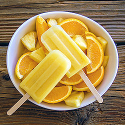 Pineapple Orange Popsicles