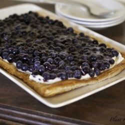 Fast Blueberry Tart