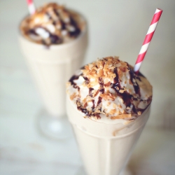 Samoa Cookie Protein Shake