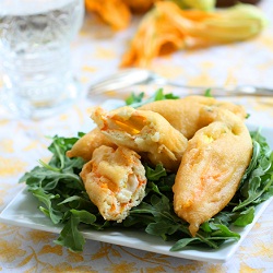 Stuffed Zucchini Flowers