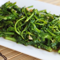 Chinese Greens and Garlic Sauce