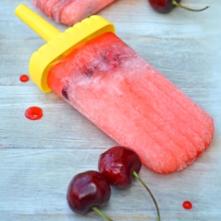 Shirley Temple Popsicles