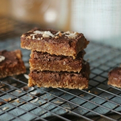 Caramel Coconut Bars