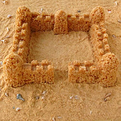 Cereal Treat Sand Castle