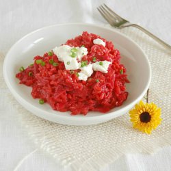 Beetroot risotto