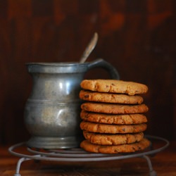 Chocolate Chip Gingernut Biscuits