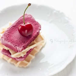 Sweet Cherry Semifreddo