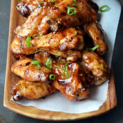 Crispy Baked Asian Chicken Wings