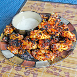 Bacon Chipotle Chicken Wings