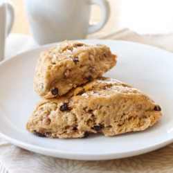 Cinnamon Raisin Scones