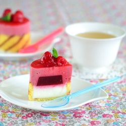 Melissa Raspberry Entremet