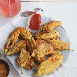 Chickpea  Batter Fried Blossom