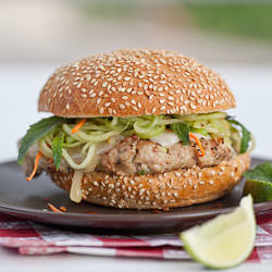 Thai Chicken Cheeseburger