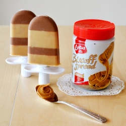 Chocolate & Biscoff Popsicles