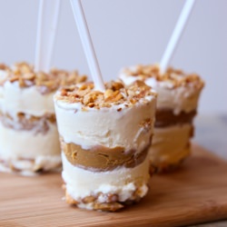 Peanut Brittle Ice Cream Pops