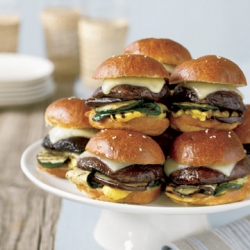 Mini Portobello Burgers