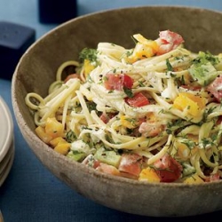 Herb Butter & Goat Cheese Linguine