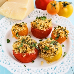 Mini Baked Provencal Tomatoes