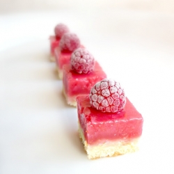 Raspberry Lemonade Slice