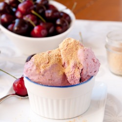 Cherry Cheesecake Ice Cream