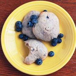 Blueberry Cream Cheese Muffin Tops