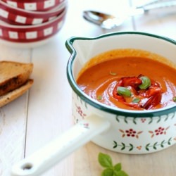 Cold Soup of Tomatoes and Peppers