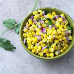 Easy Corn Salsa