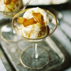 Roasted Pineapple Ice Cream