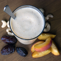 Peach Cardamom Smoothie