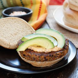 Black Bean Burgers & Chipotle Mayo