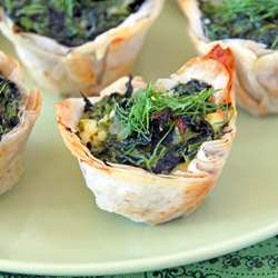 Spanakopita Cups