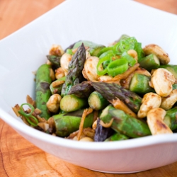 Asparagus Cashew Stir-fry