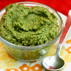 Spinach Walnut Pesto