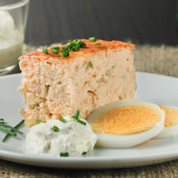 Salmon Cheesecake