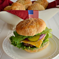 Homemade Hamburger Buns