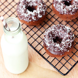 Double Chocolate Donuts