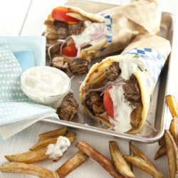 Pork Belly Gyros