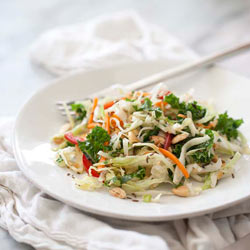 Kale and Cabbage Coleslaw