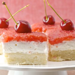 Cherry Cream Cheese Shortbread