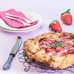 Strawberry Mascarpone Galette