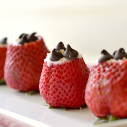 Chobani stuffed strawberries