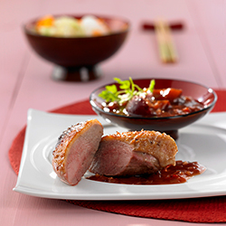 Crispy Duck With Plum