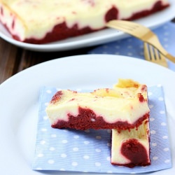 Red Velvet Brownie Cheesecake