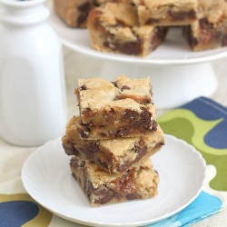 Salted Caramel Cookie Bars