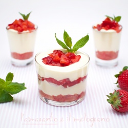 italian strawberries tiramisù