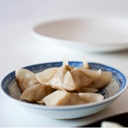 Sesame Chicken & Celery Potstickers