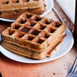 Protein Coconut Waffles